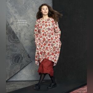 🌸 Gudrun Sjödén Folklore Inspired Floral Dress 🌸